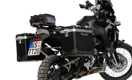 ZEGA Pro aluminium pannier system for BMW F800GS/ F700GS/ F650GS (Twin)