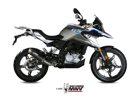 Mivv Układ wydechowy GP PRO BLACK STAINLESS STEEL BMW G 310 GS 2017-2024