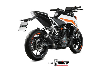 Mivv Tłumik końcowy X-M1 BLACK stal nierdzewna KTM 390 DUKE 2021-2023