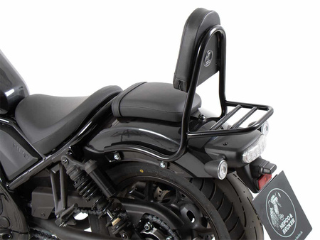 Sissybar with rearrack black (tube type) for Honda CMX 1100 Rebel / DCT / SE (2025-)