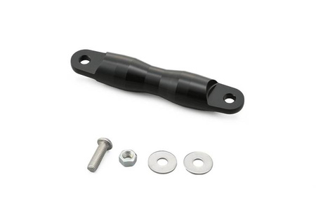 Wspornik kierownicy ze stopu aluminium anodowany na kolor czarny 100 mm