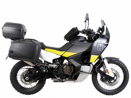 Alurack top case carrier black for combination with original rear rack for Husqvarna Norden 901 / Expedition (2022-)