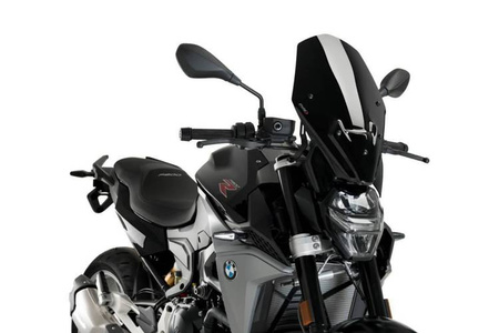 Owiewka PUIG do BMW F900R 2020-2024 (do org. wspornika szyby BMW) Czarny (N) 20362N