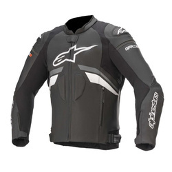 KURTKA SKÓRZANA ALPINESTARS GP PLUS R V3 BLACK/DARK GREY/WHITE