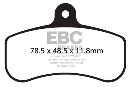 EBC Klocki kartingowe FA537S (1 kpl. na tarczę)