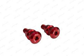 Rolki wahacza LighTech M10x1,25 czerwone do KAWASAKI