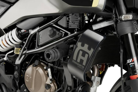 Crash pady PUIG do Husqvarna Svartpilen / Vitpilen 125 / 401 24-25 Vintage Czarny (N) 22182N