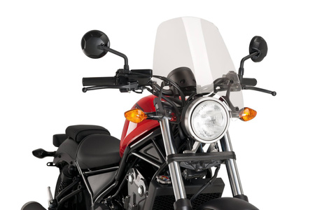 OUTLET Owiewka PUIG do Honda Rebel 300 / 500 17-25 (Touring) Przezroczysty (W) O9462W