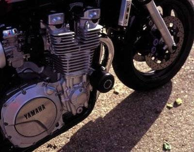 CRASHPADY CLASSIC RG RACING YAMAHA XJR1200/1300 (SP) BLACK