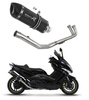 Dominator tłumik HP1 Black + dB killer Yamaha T-MAX 500 2008 - 2011
