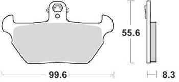 KLOCKI HAMULCOWE SBS 644 HF