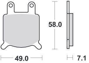 KLOCKI HAMULCOWE SBS 560 HF