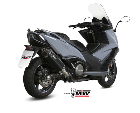 Mivv Układ wydechowy SPEED EDGE BLACK stal nierdzewna KYMCO AK 550 2017-2020