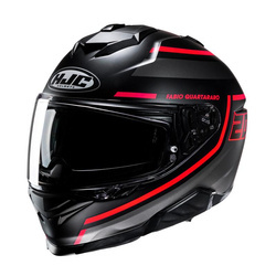 KASK HJC I71 FQ 20 BLACK/RED