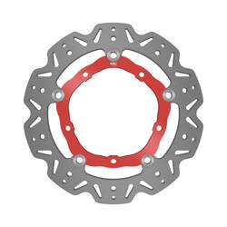 EBC Tarcza hamulcowa motocyklowa VR2127RED VEE, czerwona