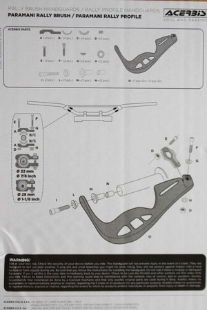 ACERBIS Handbary Rally Brush