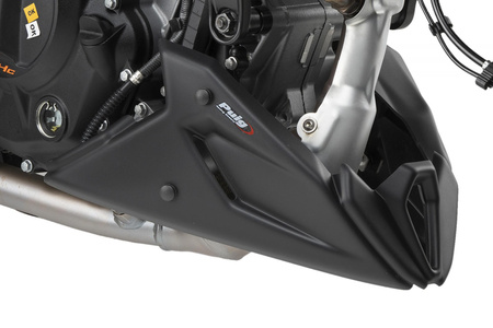 Spoiler silnika PUIG do KTM 125 Duke 21-25 Czarny mat (J) 22332J