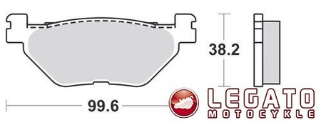 KLOCKI HAMULCOWE SBS 169 CT