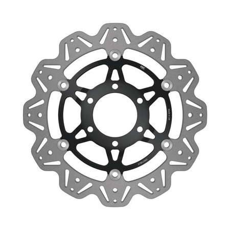 EBC Tarcza hamulcowa motocyklowa VR647BLK VEE, czarna