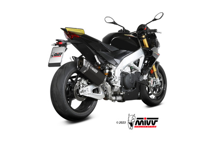 Mivv Tłumik końcowy SR-1 BLACK TITANIUM APRILIA TUONO V4 1100 2021-2024