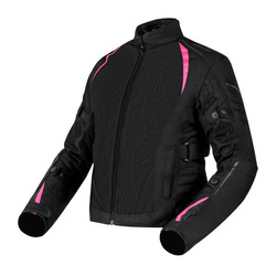 KURTKA TEKSTYLNA OZONE FLOW LADY BLACK/PINK