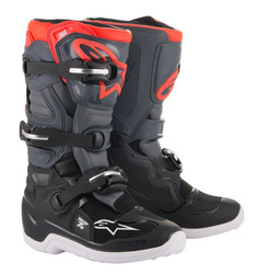 BUTY ALPINESTARS JUNIOR TECH 7S BLACK/DARK GREY/FLUO RED