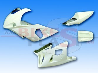 Komplet owiewek torowych Bikes Plast Suzuki GSX-R 600 750 2001-2003