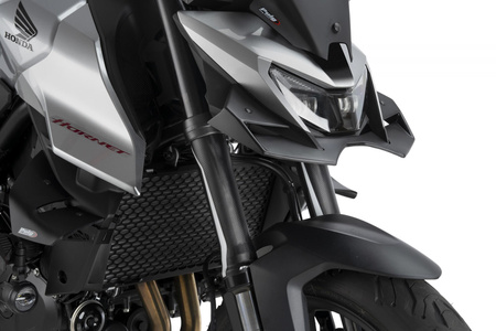 Przednie spoilery dociskowe PUIG do Honda CB750 Hornet 25 Czarny mat (J) 22427J