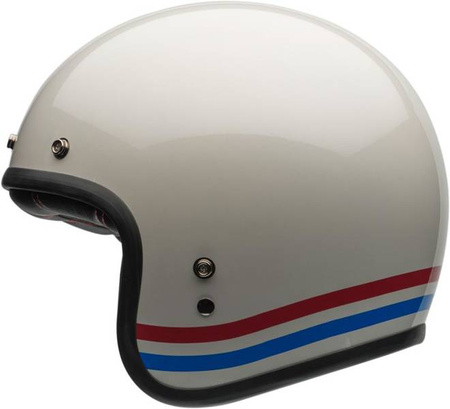 KASK BELL CUSTOM 500 STRIPES PEARL WHITE
