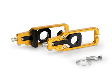 Napinacze łańcucha PUIG do Suzuki GSX-R 1000 09-16 Złoty (O) 20692O