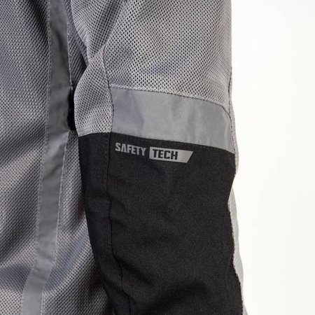 KURTKA TEKSTYLNA OZONE DART LADY SILVER/BLACK