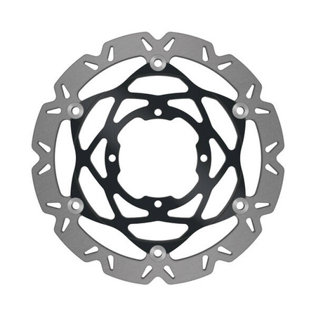 EBC Tarcza hamulcowa motocyklowa SMX6213 Supermoto, 320mm, konturowa, Carbon Look