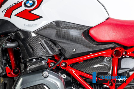 Panel boczny pod zbiornik lewy carbon - BMW R 1200 R (LC) od 2015 ILMBERGER TUL.008.R12RL.K