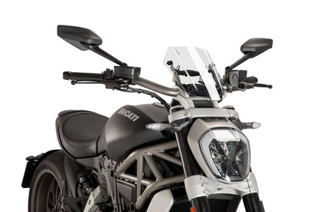 Owiewka PUIG do Ducati X-Diavel 16-18 (Sport) Przezroczysty (W) 8921W