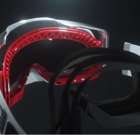 100 PROCENT GOGLE MODEL ARMEGA ROYAL CLEAR LENS KOLOR NIEBIESKI SZYBKA PRZEŹROCZYSTA