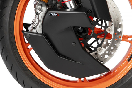 Owiewka hamulców PUIG do KTM 990 Duke R / KTM 1390 Super Duke R Czarny mat (J) 21908J