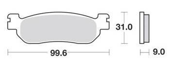 KLOCKI HAMULCOWE SBS 155 HF