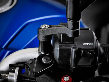 EP Yamaha MT-10 Mirror Extension Brackets (2022+) (PRN013071-31) - EVOTECH PERFORMANCE