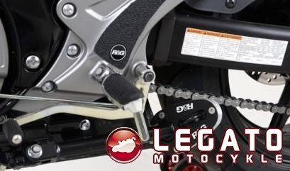 ELEMENT NÓŻKI - KICKSTAND SHOE SUZUKI GLADIUS 09- SILVER