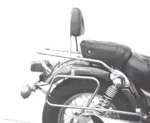 Yamaha XV 535/S Virago (1988-2003) sissybar with rack