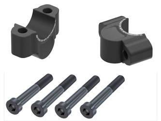 Handlebar Riser for Yamaha Ténéré 700 (2019-2024) 25mm, black
