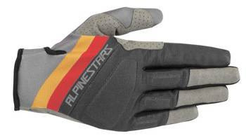 Rękawice rowerowe ALPINESTARS ASPEN PRO GLOVE kolor czerwony/szary