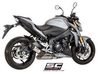 SC-Project tłumik końcowy S1 stalowy Suzuki GSX-S1000 (2017- 2020) – F