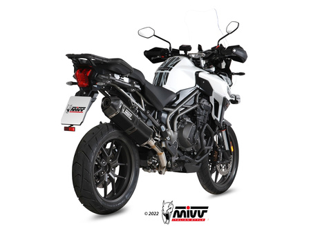 Mivv Tłumik końcowy SPEED EDGE BLACK stal nierdzewna TRIUMPH TIGER 1200 2016-2020