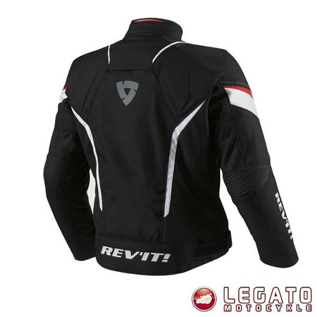 REV'IT! Kurtka tekstylna Jupiter kolor Czarno-czerwony