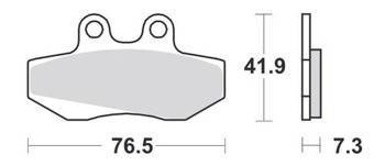 KLOCKI HAMULCOWE SBS 148 HF