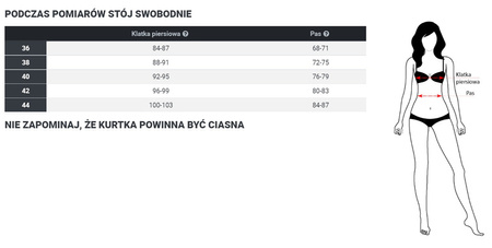 DAMSKA KURTKA MOTOCYKLOWA SKÓRZANA 4SR COOL LADY