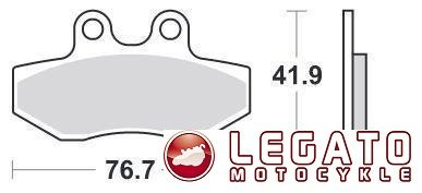 KLOCKI HAMULCOWE SBS 186 HF