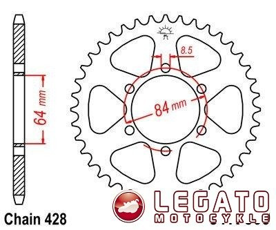 ZĘBATKA NAPĘDOWA JT TYŁ