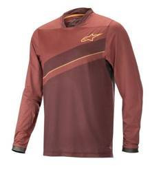 Koszulka rowerowa ALPINESTARS ALPS 8.0 LS JERSEY kolor czerwony